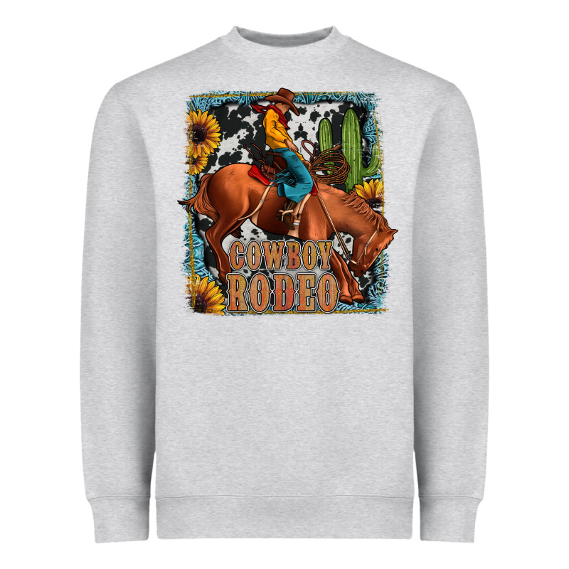 Cowboy Rodeo Heavyweight Sweatshirt by JahusDesignShop | Teevron