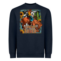 Navy cowboy rodeo Heavyweight Sweatshirt - JahusDesignShop