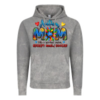 Autism Mom Like A Normal Mom Except Much Cooler Vintage Hoodie | Teevron