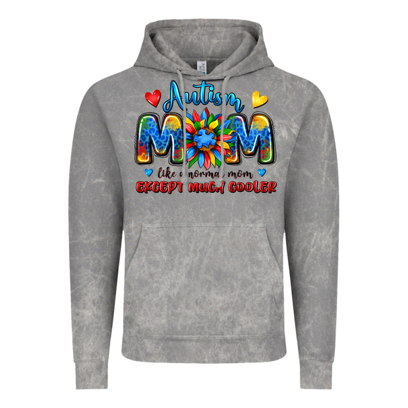 Autism Mom Like A Normal Mom Except Much Cooler Vintage Hoodie by JahusDesignShop | Teevron