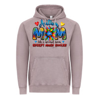 Vintage Zinc autism mom like a normal mom except much cooler Vintage Hoodie - JahusDesignShop