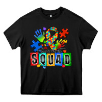 Black support squad autism Heavy Core Tee - Zillion Design Studio