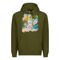Army Green salt water sunshine Premium Hoodie - JahusDesignShop
