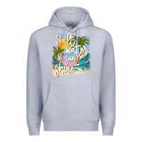 Heather Grey salt water sunshine Premium Hoodie - JahusDesignShop