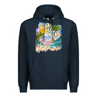 Navy salt water sunshine Premium Hoodie - JahusDesignShop