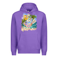 Purple salt water sunshine Premium Hoodie - JahusDesignShop