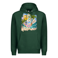 Sports Green salt water sunshine Premium Hoodie - JahusDesignShop