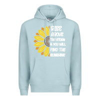 Blue Mist Rise Above The Storm You Will F and The Sunshine Premium Hoodie - Bettercallsaul