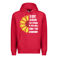 Cardinal Rise Above The Storm You Will F and The Sunshine Premium Hoodie - Bettercallsaul