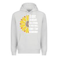 Dove Grey Rise Above The Storm You Will F and The Sunshine Premium Hoodie - Bettercallsaul