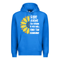 True Royal Rise Above The Storm You Will F and The Sunshine Premium Hoodie - Bettercallsaul