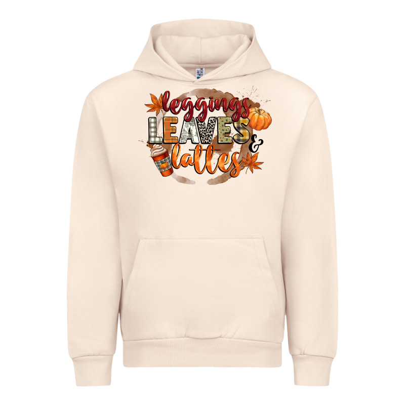 Leaves And Lattes Urban Hoodie by CowGirlArtShop | Teevron