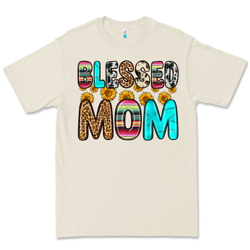 Blessed Mom Premium Tee by Zillion Design Studio | Teevron