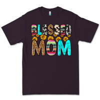Plum blessed mom Premium Tee - Zillion Design Studio