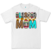White blessed mom Premium Tee - Zillion Design Studio