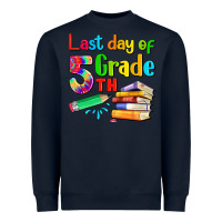 Navy last day of fifth grade Heavyweight Sweatshirt - Artiststas
