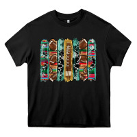 Black football serape cowhide turquoise glitter  brushstrokes Heavy Core Tee - Artiststas
