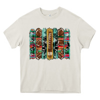 Cream football serape cowhide turquoise glitter  brushstrokes Heavy Core Tee - Artiststas