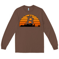 Chestnut bitcoin new orleans retro sunset Long Sleeve Tee - Jasminsmagicworld