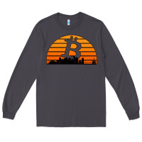 Smoke bitcoin new orleans retro sunset Long Sleeve Tee - Jasminsmagicworld