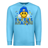 Ocean Blue down right amazing Premium Sweatshirt - Artiststas