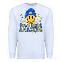 White down right amazing Premium Sweatshirt - Artiststas