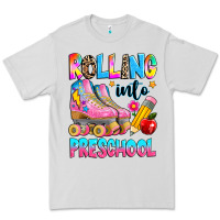 Dove Grey rolling into preschool grade Premium Tee - texasbilliewilder