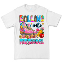 White rolling into preschool grade Premium Tee - texasbilliewilder