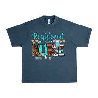 Midnight Navy registered nurse Urban Heavy Tee - BundleAndBundleShop