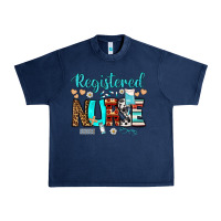Navy registered nurse Urban Heavy Tee - BundleAndBundleShop