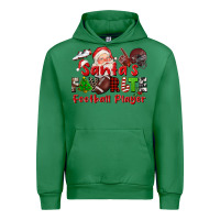 Emerald santas favorite  football player Urban Hoodie - CowGirlArtShop
