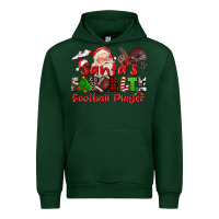 Forest Green santas favorite  football player Urban Hoodie - CowGirlArtShop
