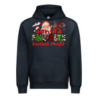 Navy santas favorite  football player Urban Hoodie - CowGirlArtShop