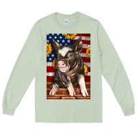 Matcha Western American Pig Long Sleeve Tee - LillyAllenDesigns