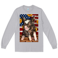 Moon Dust Western American Pig Long Sleeve Tee - LillyAllenDesigns