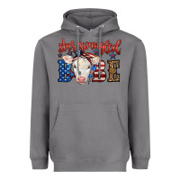 Storm Western Star Spangled Baby Cow Heavyweight Hoodie - LillyAllenDesigns