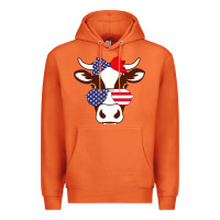Carrot Cow 4Th Of July Independence Day Premium Hoodie - Bettercallsaul