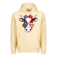 Pina Colada Cow 4Th Of July Independence Day Premium Hoodie - Bettercallsaul