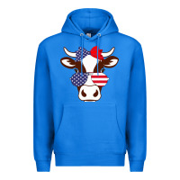 True Royal Cow 4Th Of July Independence Day Premium Hoodie - Bettercallsaul