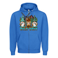 True Royal wild west gnomies Zipper Hoodie - NancyCooperArtShop