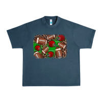 Midnight Navy american football helmet background Urban Heavy Tee - JahusDesignShop