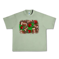 Oil Green american football helmet background Urban Heavy Tee - JahusDesignShop