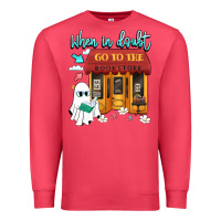 Cardinal when in doubt go to the bookstore Premium Sweatshirt - Artiststas