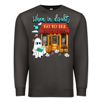 Smoke when in doubt go to the bookstore Premium Sweatshirt - Artiststas