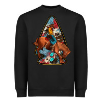Black arrowhead rodeo Heavyweight Sweatshirt - JahusDesignShop