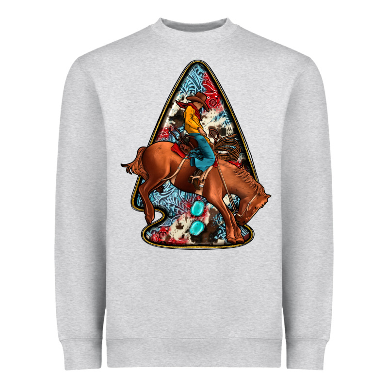 Arrowhead Rodeo Heavyweight Sweatshirt by JahusDesignShop | Teevron
