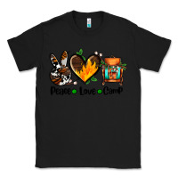 Black peace love camp ado Classic Tee - AdoDesignShop