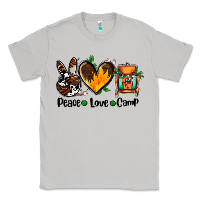 Peace Love Camp Ado Classic Tee by AdoDesignShop | Teevron