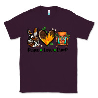 Plum peace love camp ado Classic Tee - AdoDesignShop