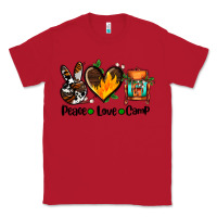 Red peace love camp ado Classic Tee - AdoDesignShop
